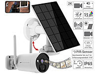 VisorTech 2K-Funk-Kamera für Rekorder DSC-500.nvr, Solarpanel, Nachtsicht, PIR; Kamera-Attrappen Kamera-Attrappen Kamera-Attrappen Kamera-Attrappen 