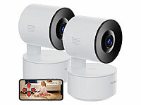 7links 2K Überwachungskamera, Pan Tilt Kamera, Innenkameras