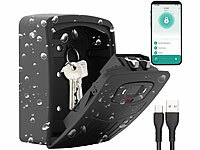 ; Mini-Schlüssel-Safe mit Bluetooth und App Mini-Schlüssel-Safe mit Bluetooth und App Mini-Schlüssel-Safe mit Bluetooth und App Mini-Schlüssel-Safe mit Bluetooth und App 