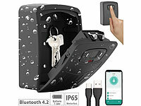 Xcase Smarter Schlüssel-Safe mit Fingerabdruck-Erkennung, bis 10 Nutzer, App; Mini-Schlüssel-Safe mit Bluetooth und App Mini-Schlüssel-Safe mit Bluetooth und App Mini-Schlüssel-Safe mit Bluetooth und App Mini-Schlüssel-Safe mit Bluetooth und App 