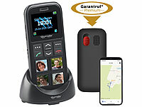 simvalley MOBILE Smartphone, Seniorenhandy mit Notrufknopf; Notruf-Handys Notruf-Handys Notruf-Handys Notruf-Handys 