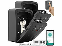 Xcase 2er Smarter Schlüssel-Safe mit Fingerabdruck-Erkennung, App; Mini-Schlüssel-Safe mit Bluetooth und App Mini-Schlüssel-Safe mit Bluetooth und App Mini-Schlüssel-Safe mit Bluetooth und App 