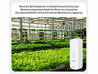 ; WLAN-Temperatur- & Luftfeuchtigkeits-Sensoren mit App-Auswertungen WLAN-Temperatur- & Luftfeuchtigkeits-Sensoren mit App-Auswertungen WLAN-Temperatur- & Luftfeuchtigkeits-Sensoren mit App-Auswertungen 