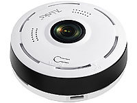 Topiky 1080P WiFi Smart IP-Kamera, 360-Grad-Ansicht Auto-Tracking-Überwachungskamera  für den Außenbereich, Überwachungskamera mit  LED-Aufhelllicht-Überwachungskamera für den Innenhof : : Baumarkt