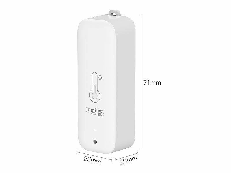 ; WLAN-Temperatur- & Luftfeuchtigkeits-Sensoren mit App-Auswertungen WLAN-Temperatur- & Luftfeuchtigkeits-Sensoren mit App-Auswertungen WLAN-Temperatur- & Luftfeuchtigkeits-Sensoren mit App-Auswertungen 