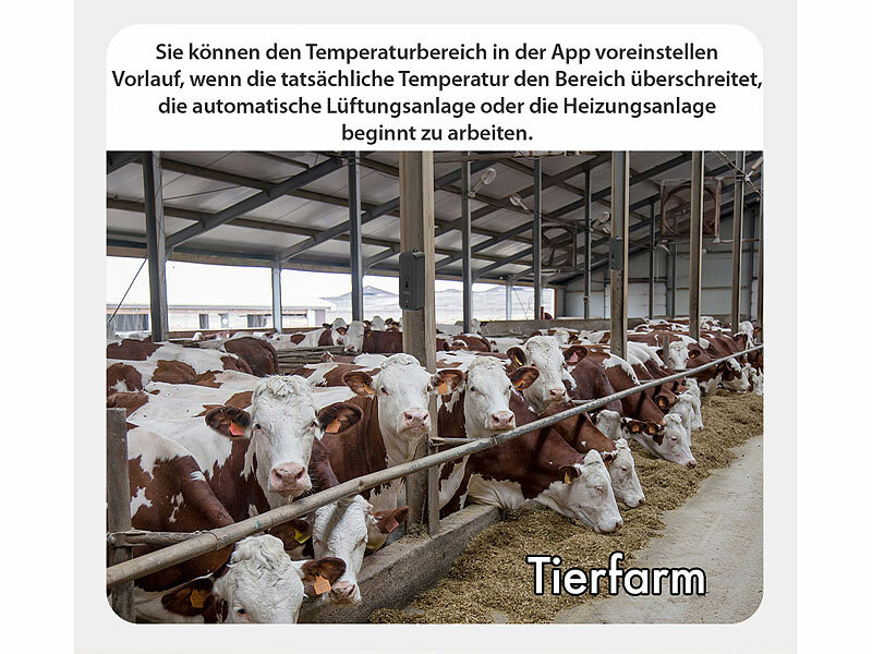 ; WLAN-Temperatur- & Luftfeuchtigkeits-Sensoren mit App-Auswertungen WLAN-Temperatur- & Luftfeuchtigkeits-Sensoren mit App-Auswertungen WLAN-Temperatur- & Luftfeuchtigkeits-Sensoren mit App-Auswertungen 